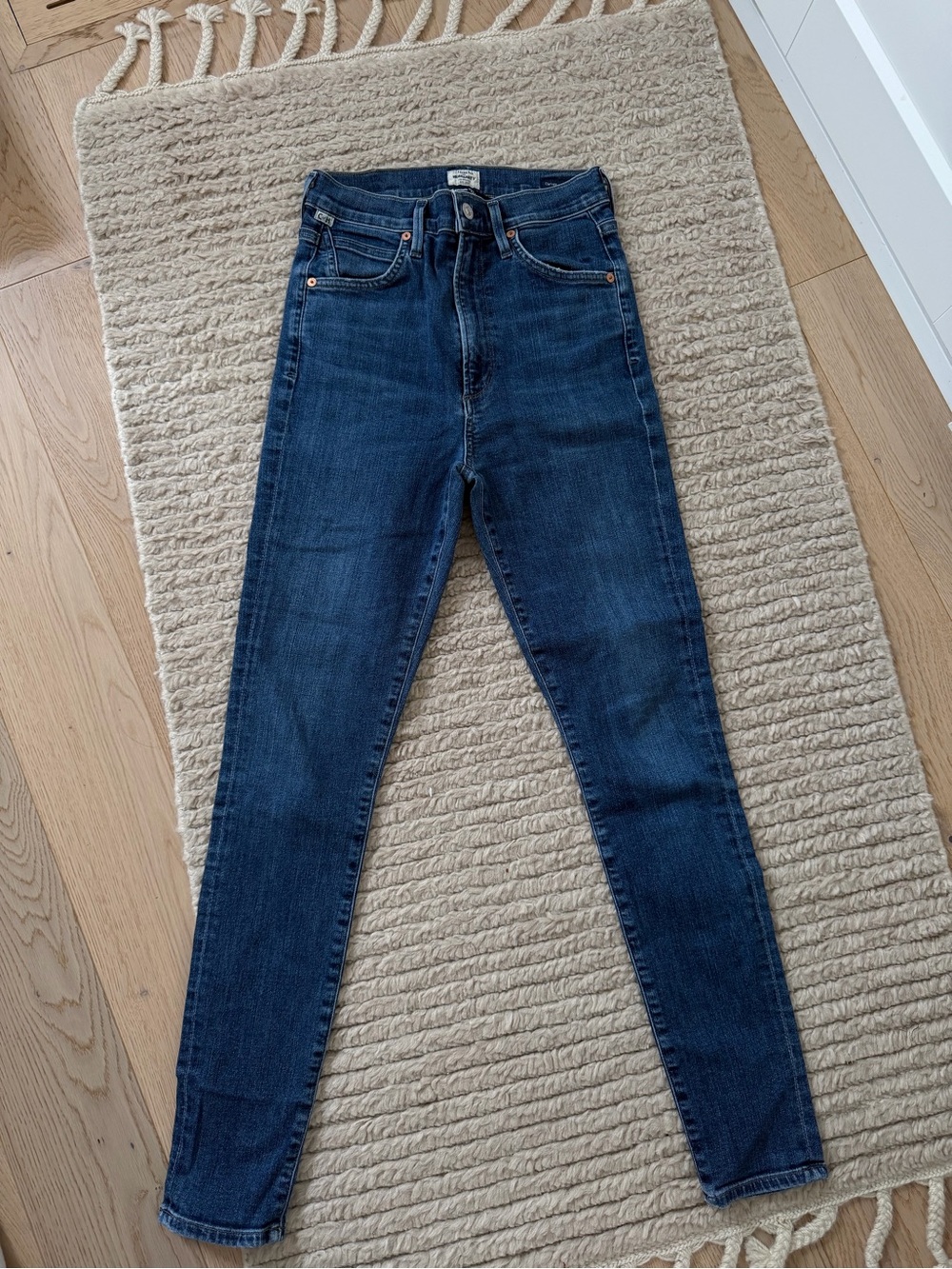 Citizens of Humanity Chrissy Ultra High Rise Skinny Jeans Size 26